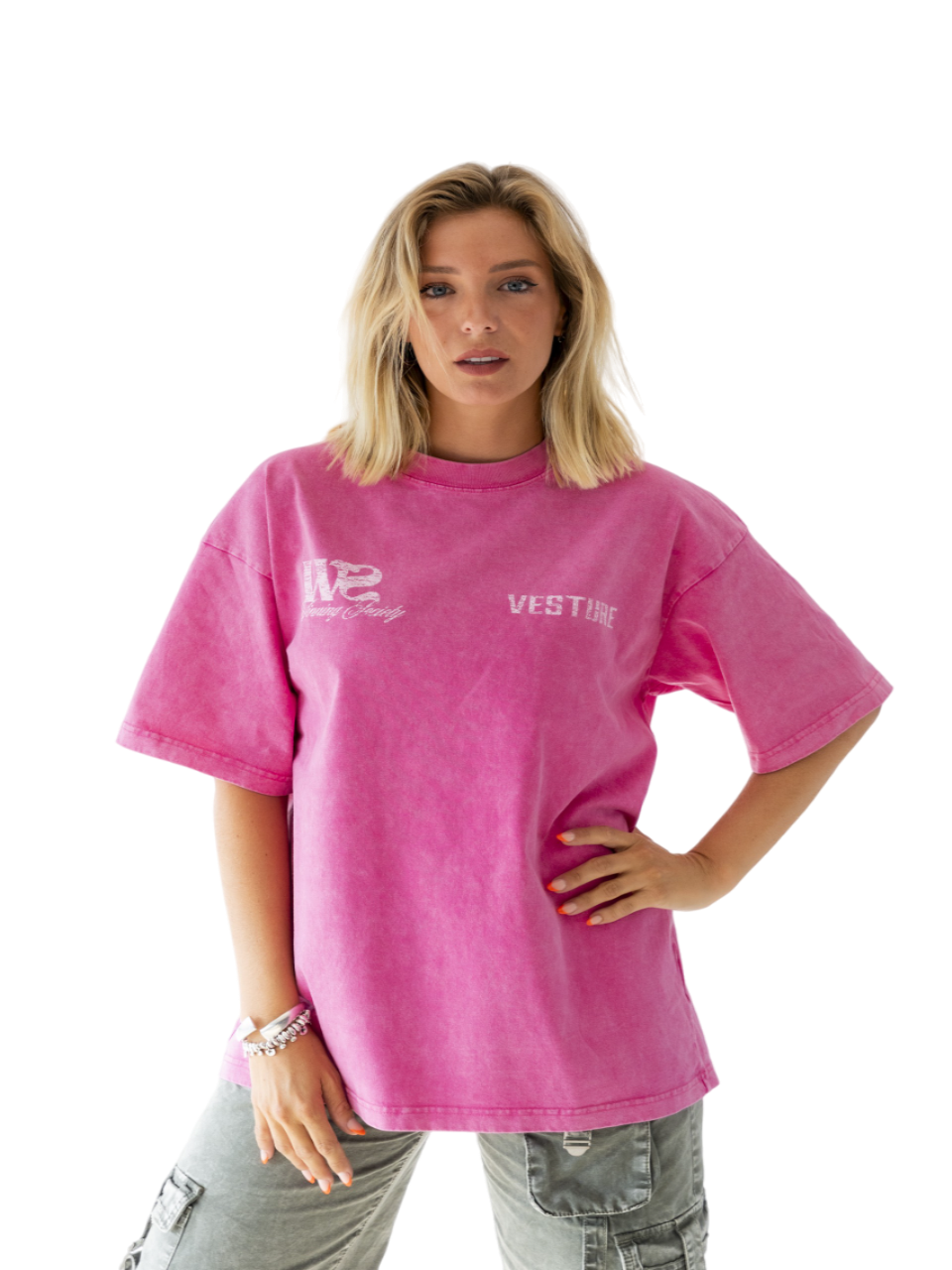 “WS” WASHED TEE