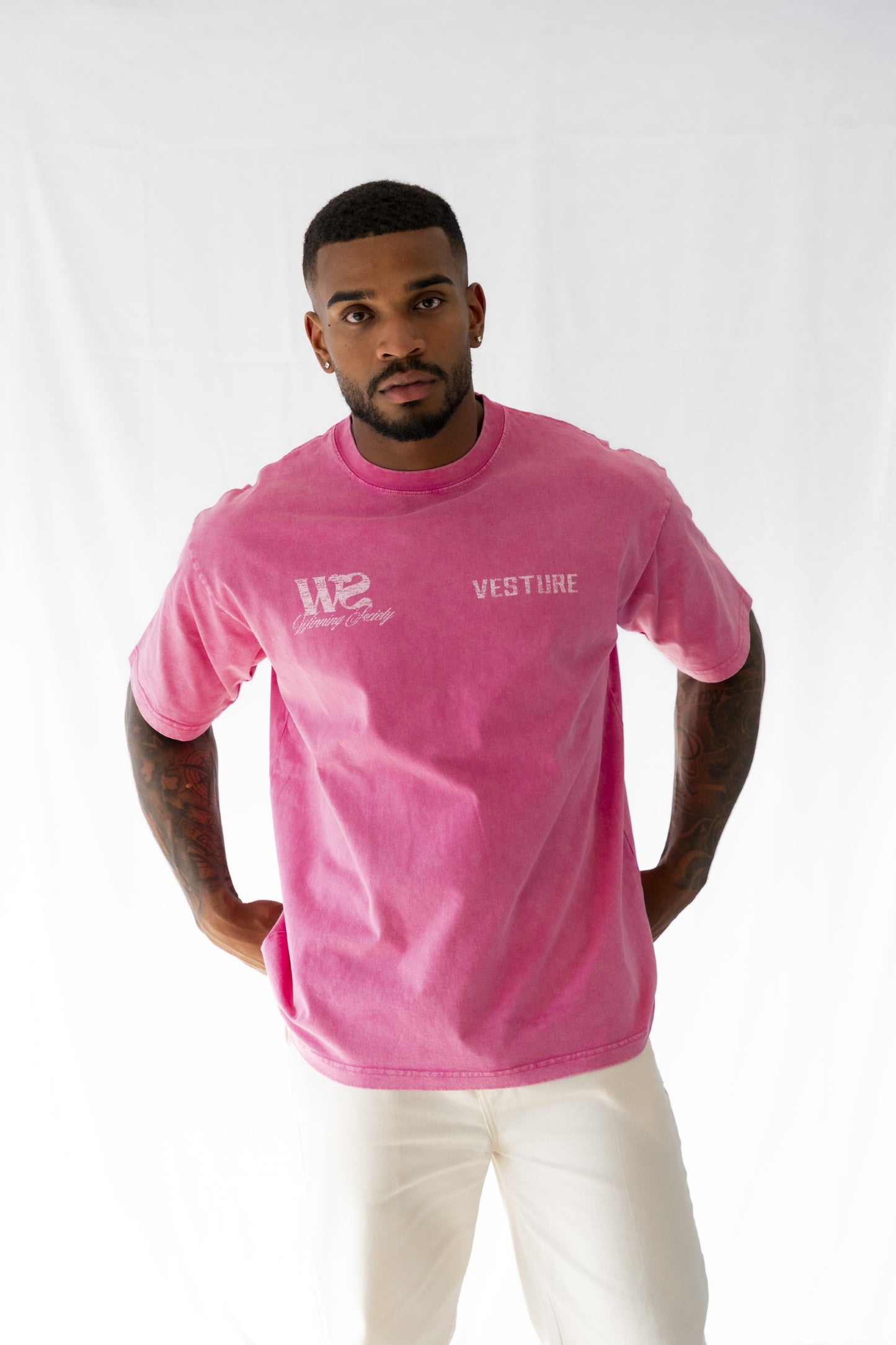 “WS” WASHED TEE