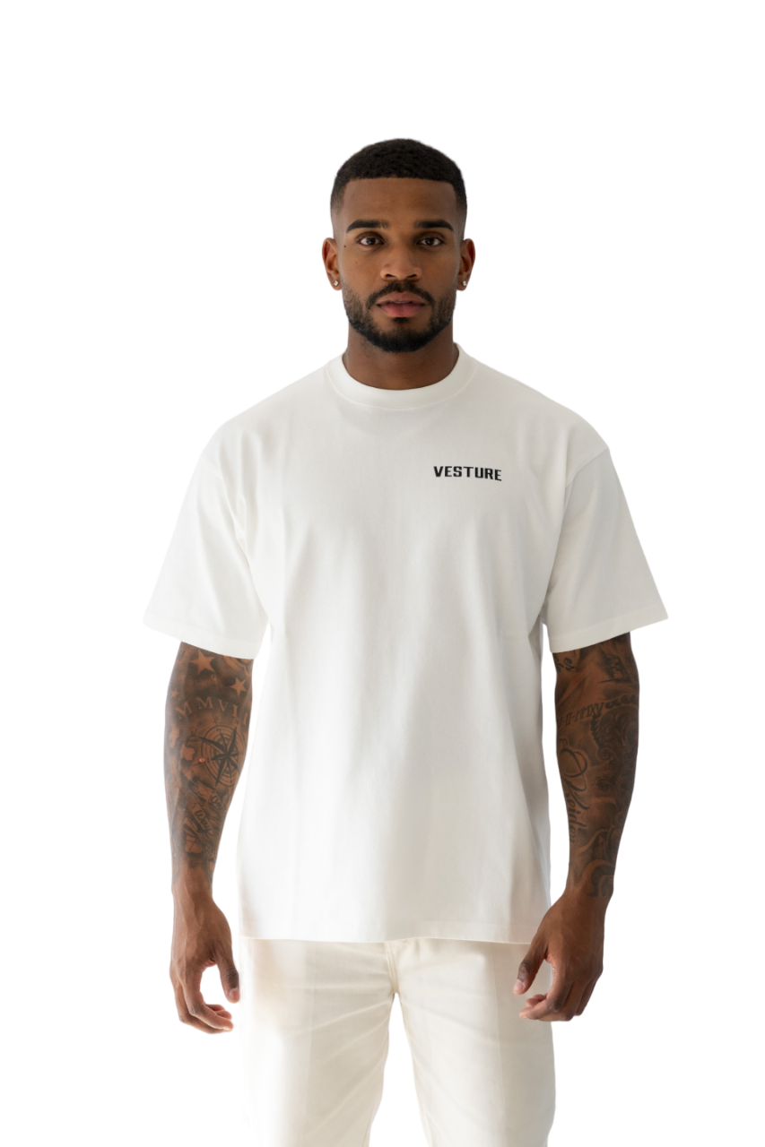 WINNING HEAVYWEIGHT WHITE TEE