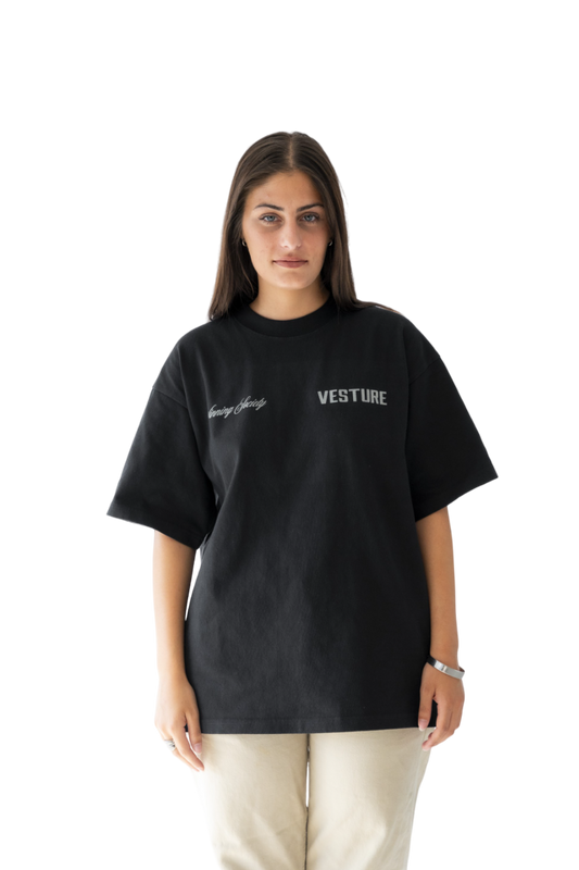 DAILY HEAVYWEIGHT BLACK TEE